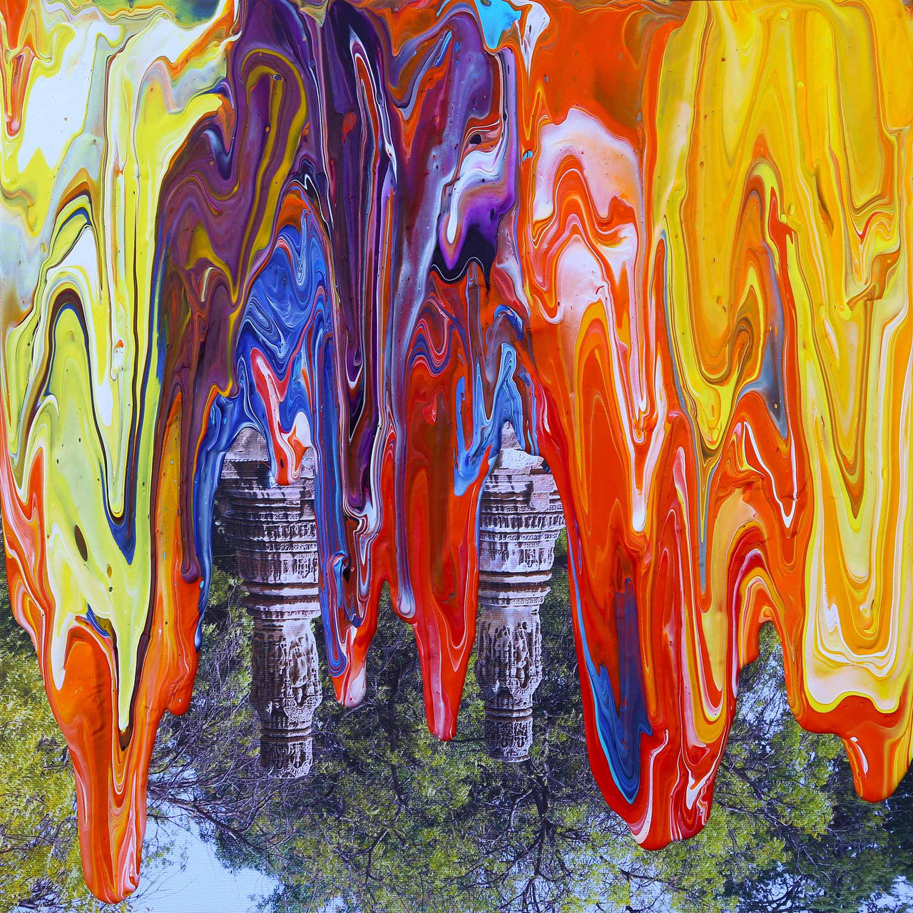 Antonio Wehrli Gravity Paint Drip Bracelet: Art into Jewelry-18K Gold-17