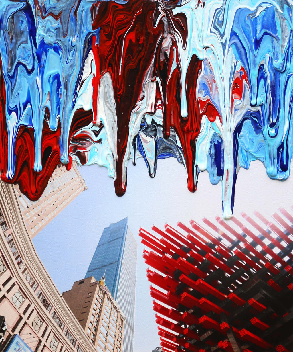 Antonio Wehrli Gravity Paint Drip Bracelet: Art into Jewelry-Sterling Silver-13