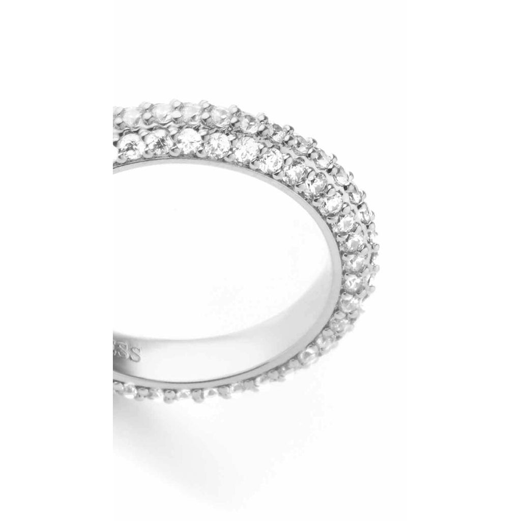 Ladies' Ring Guess JUBR04672JWRH52 12 Silver-2