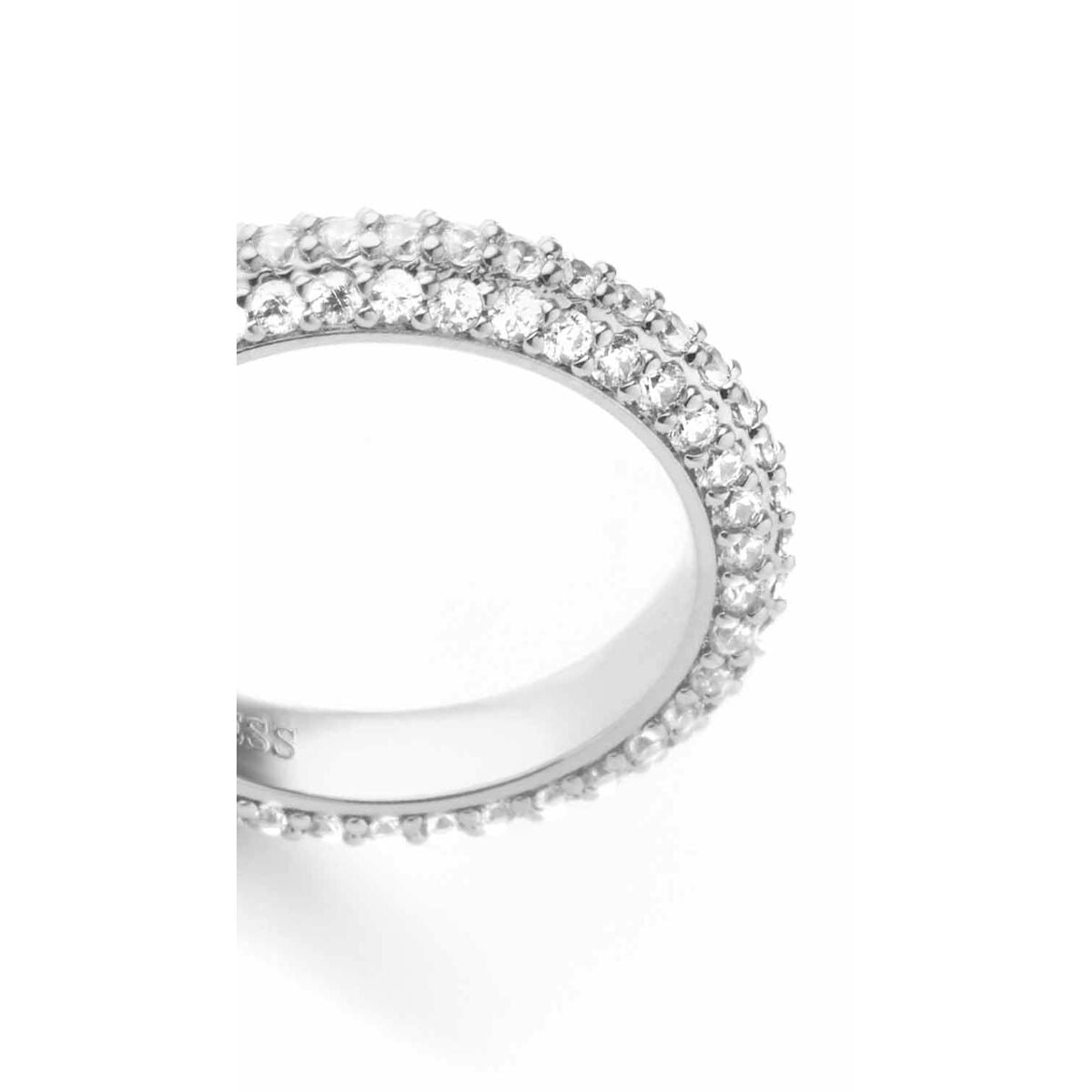 Ladies' Ring Guess JUBR04672JWRH52 12 Silver-2