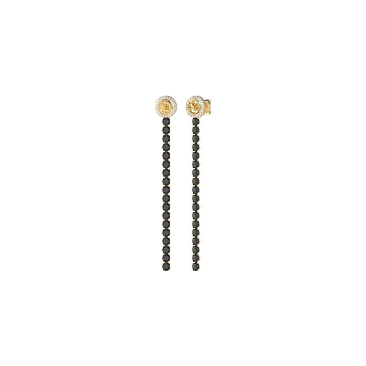 Ladies' Earrings Guess JUBE05144JWYGBKT-U Black-0