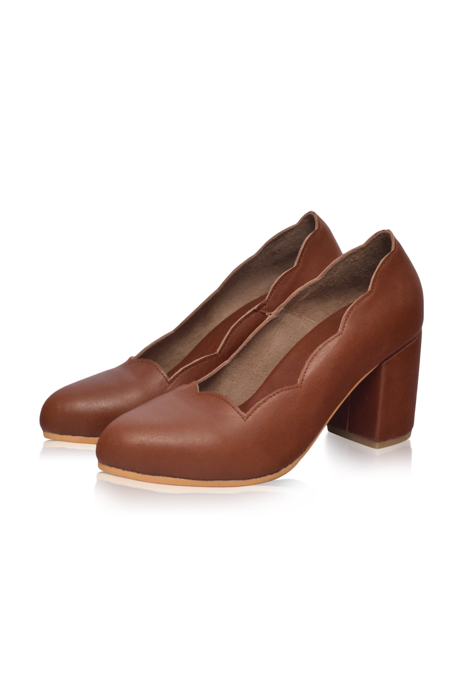 Alia Classic Leather Heels-3