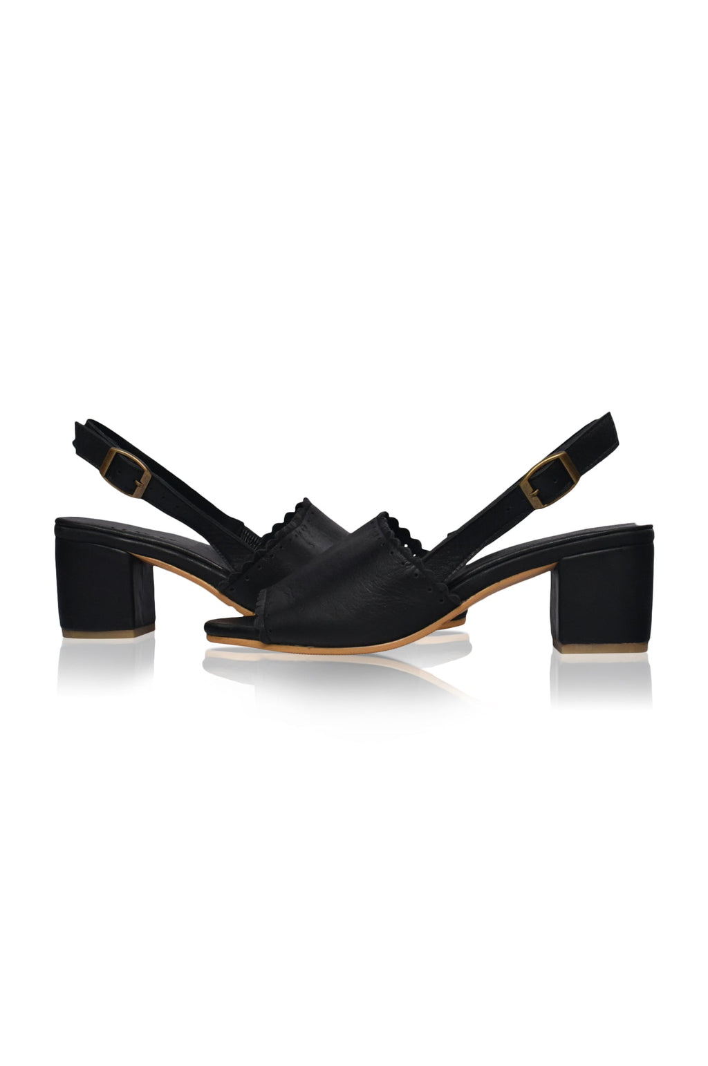 Amber Low Heel Sandals-3