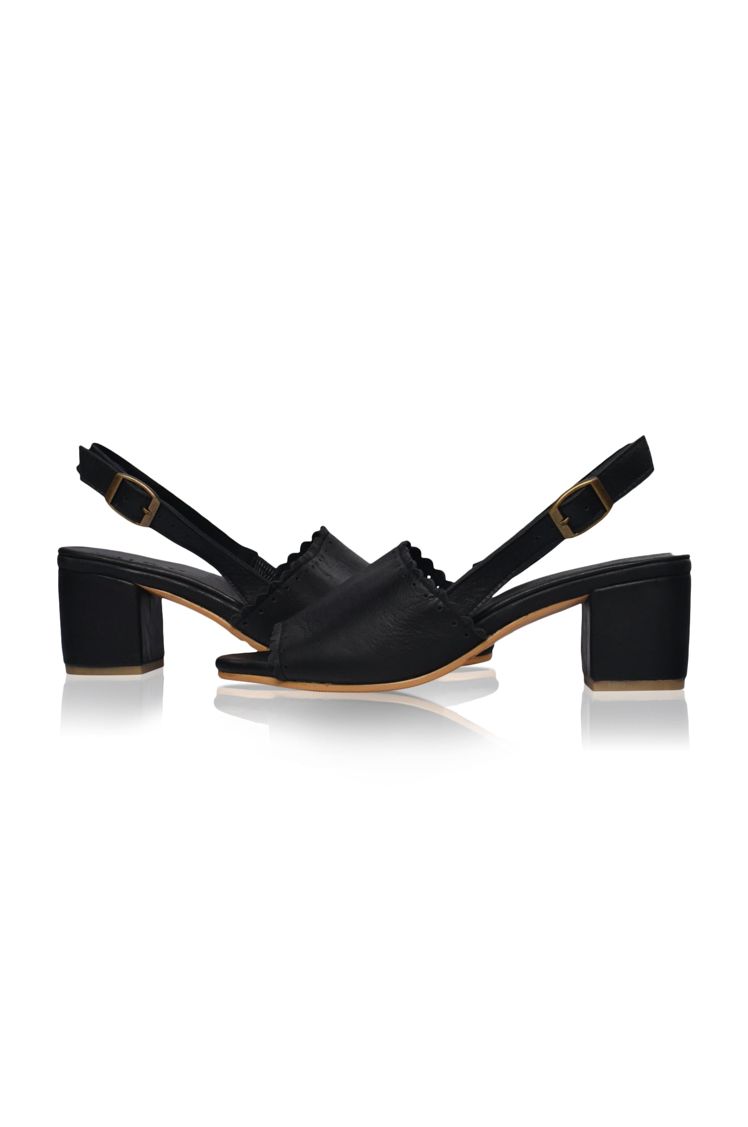 Amber Low Heel Sandals-3
