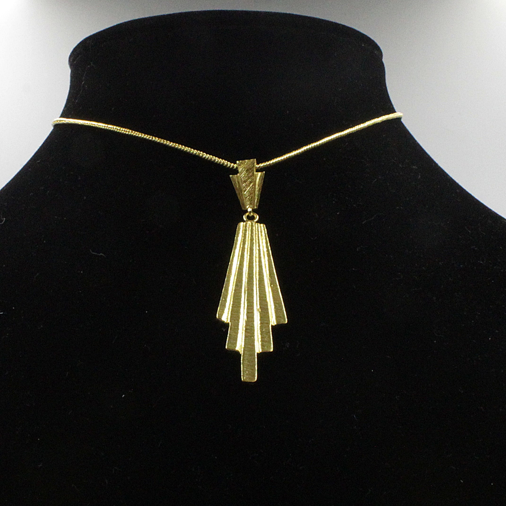 CINEMA Nº2 choker with gold-plated pendant