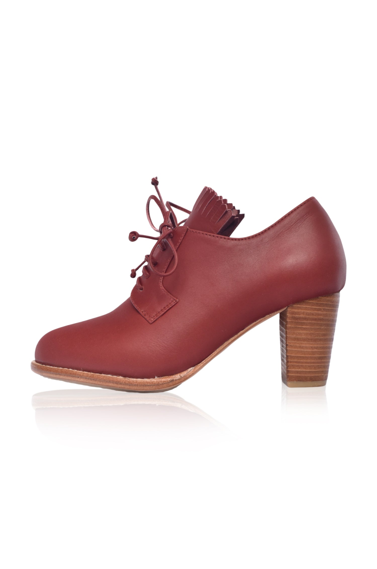 Lyon Lace-up Leather Oxfords-8