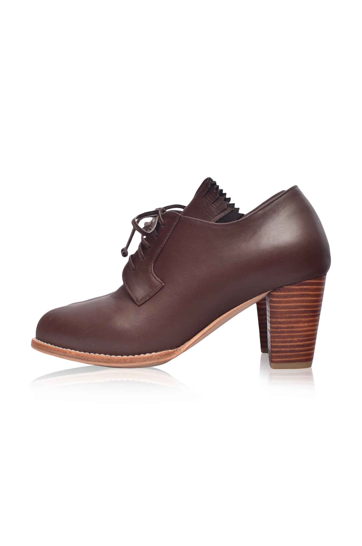 Lyon Lace-up Leather Oxfords-1