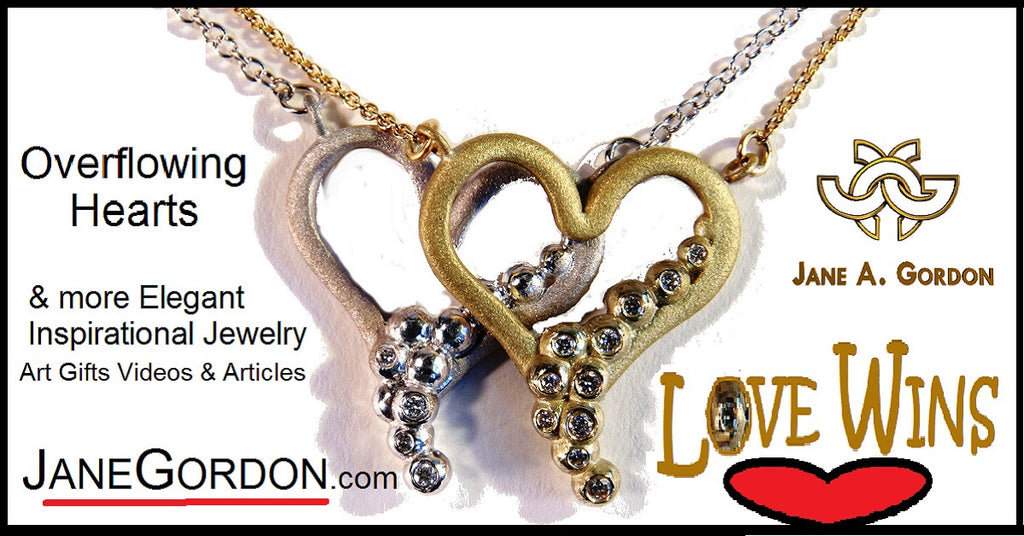 "Heart Flow Necklace" Overflowing with Diamonds-Sterling Silver-18K gold plate options-7