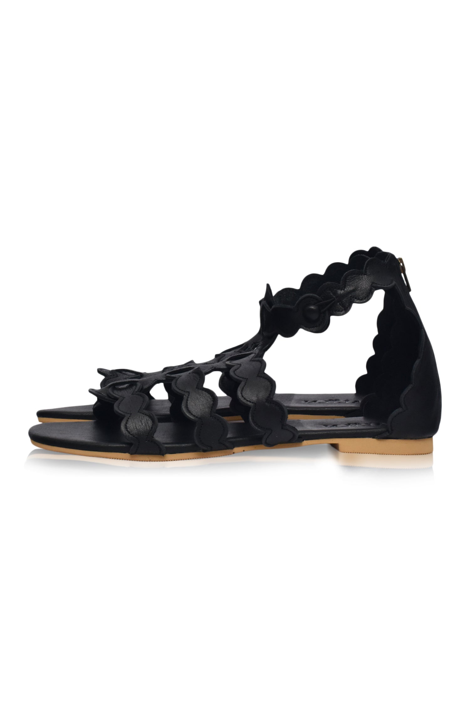Sol Leather Greek Sandals-5