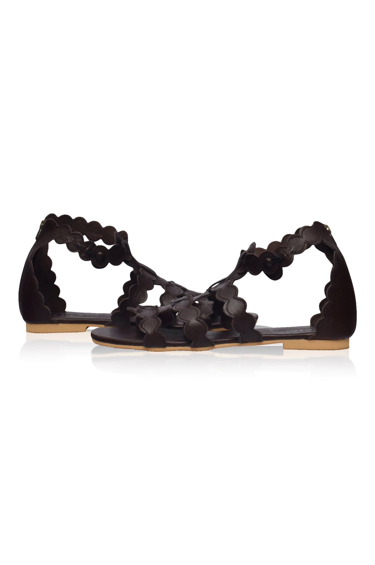 Sol Leather Greek Sandals-2