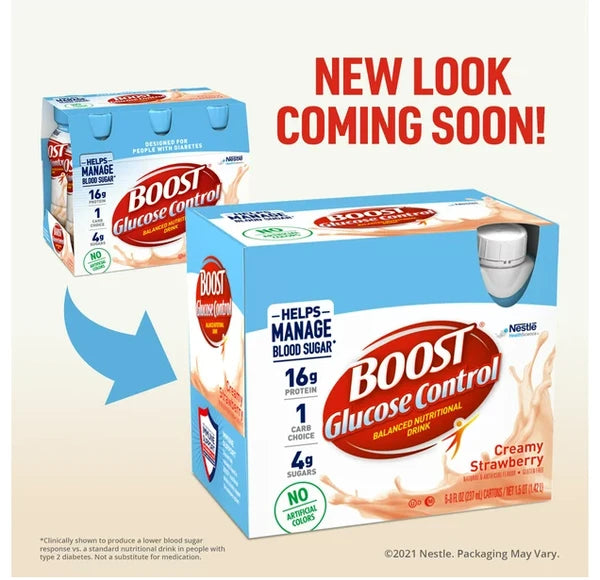 BOOST High Protein Nutritional Drink, Rich Chocolate, 20 g Protein, 15 - 8 fl oz Bottles