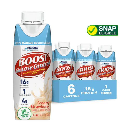 BOOST High Protein Nutritional Drink, Rich Chocolate, 20 g Protein, 15 - 8 fl oz Bottles
