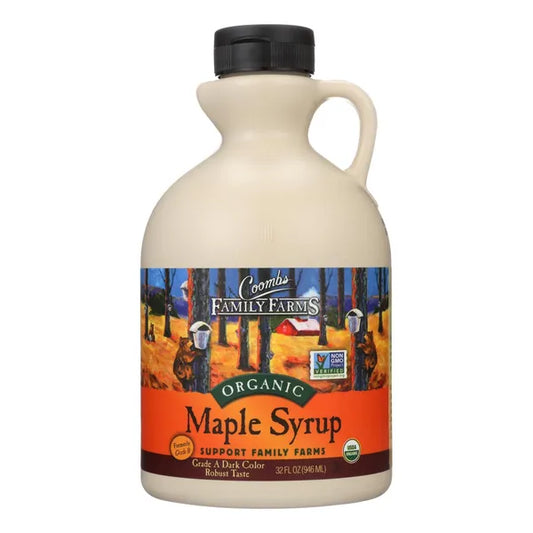 Coombs Family Farms Organic Maple Syrup - Case Of 6 - 32 Fl Oz.