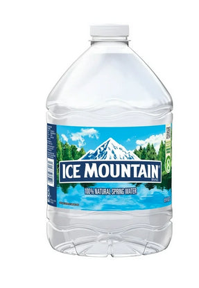 ICE MOUNTAIN Brand 100% Natural Spring Water, 101.4-ounce plastic jug