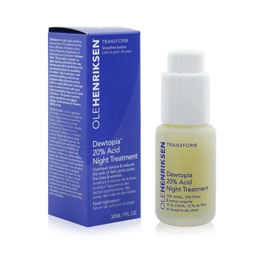 OLE HENRIKSEN - Transform Dewtopia 20% Acid Night Treatment 652902 30ml/1oz