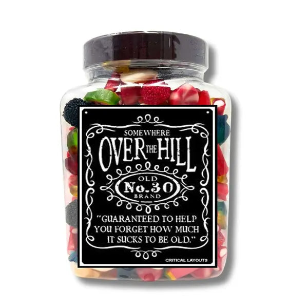 Over the Hill Birthday Gift Basket