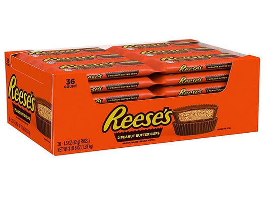 REESE'S Milk Chocolate Peanut Butter Cups, 1.5 oz., 36 pk.