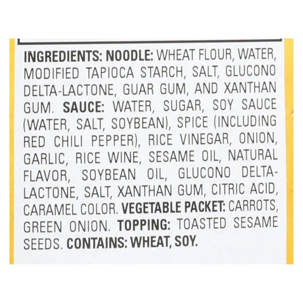 Simply Asia Sesame Teriyaki Noodle Bowl - Case Of 6 - 8.5 Oz.