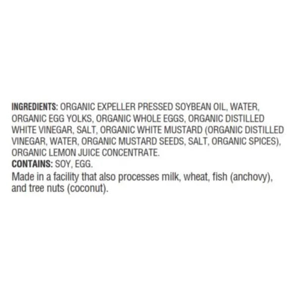 Woodstock Organic Mayonnaise - Case Of 12 - 32 Oz