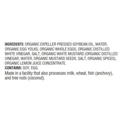 Woodstock Organic Mayonnaise - Case Of 12 - 32 Oz